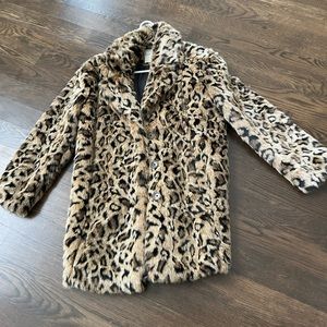 Brand new leopard coat